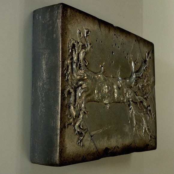 Sid Dickens SZ-191 "Tree of Life Evolution" silver Memory-Block *Rare & Retired* - Picture 5 of 8